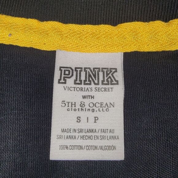 Victoria Secret "Army Strong Love Pink"  Long Sleeve Crew Neck Pullover Shirt Sm - Picture 5 of 5